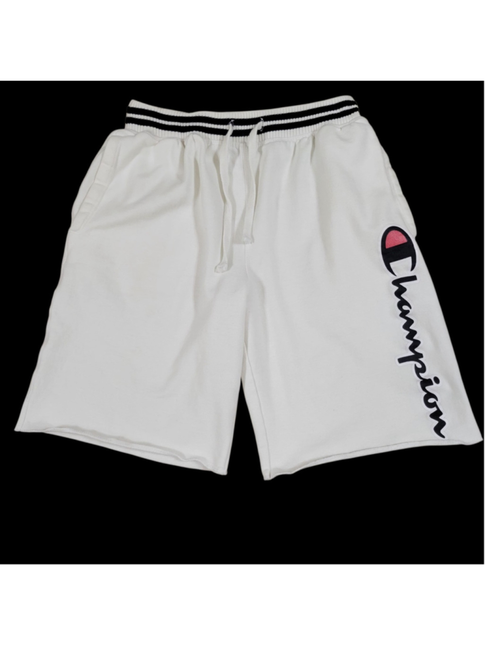 Champion Authenticwear Athletic Drawstrings Beige Shorts Size Medium Men Pre-own